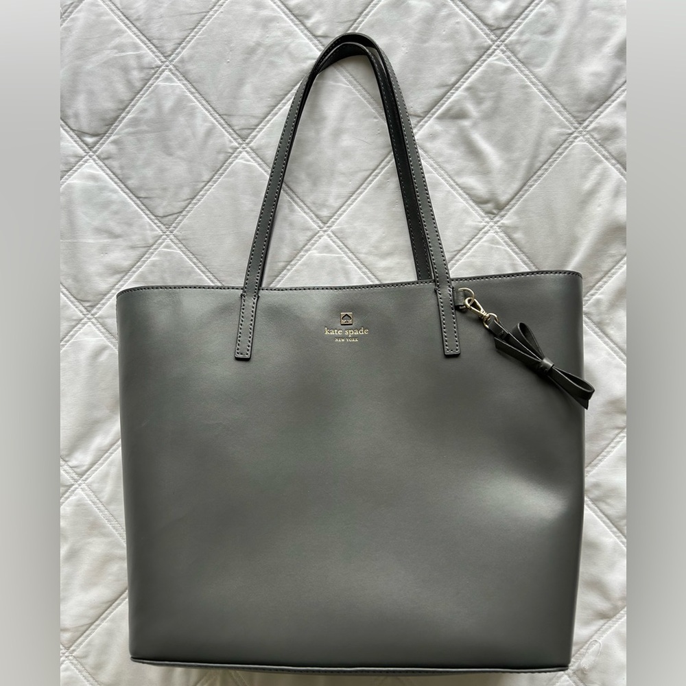 Kate Spade Gray Tote Bag